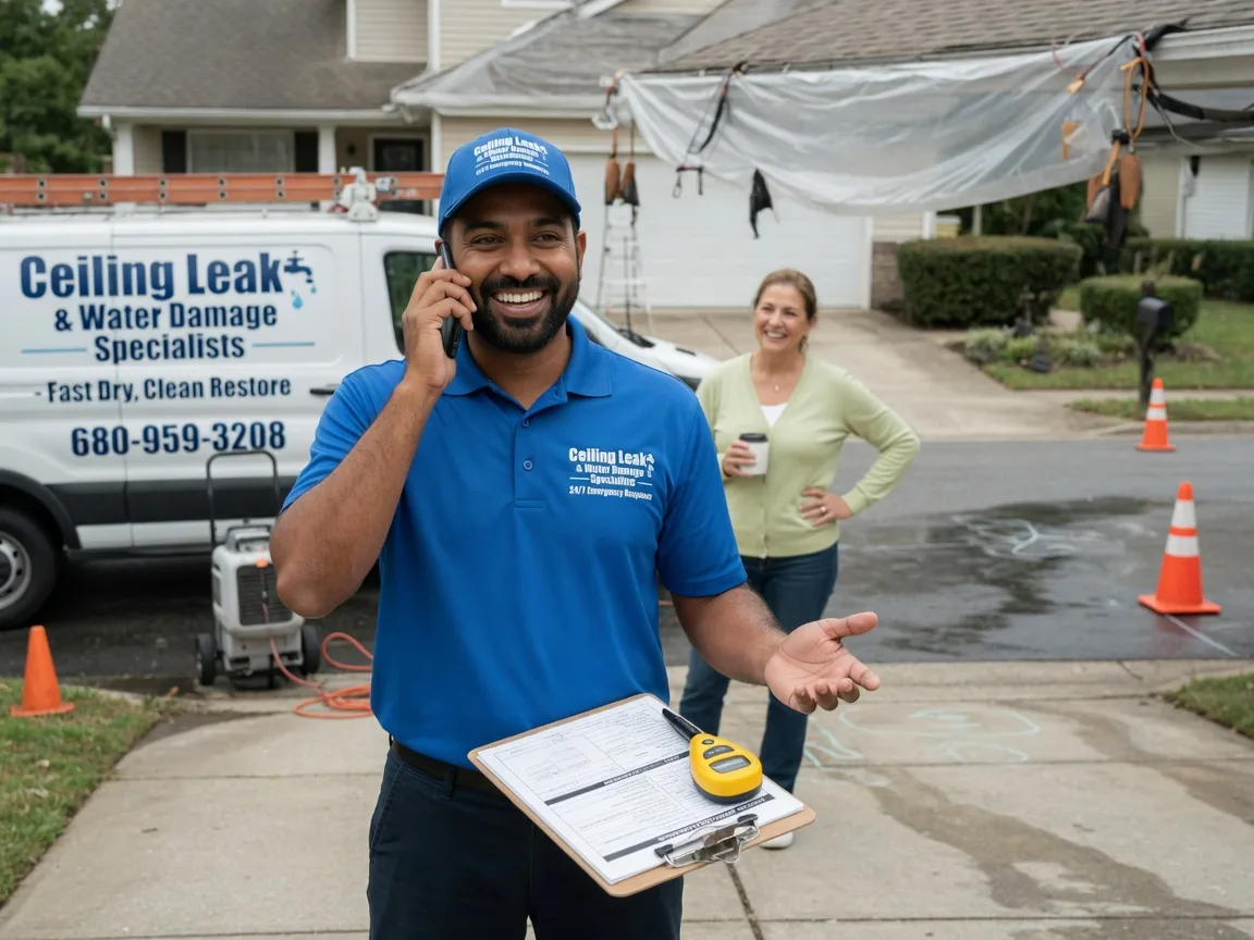 Ceiling Leak Cleanup Sinclair, WY FAQs